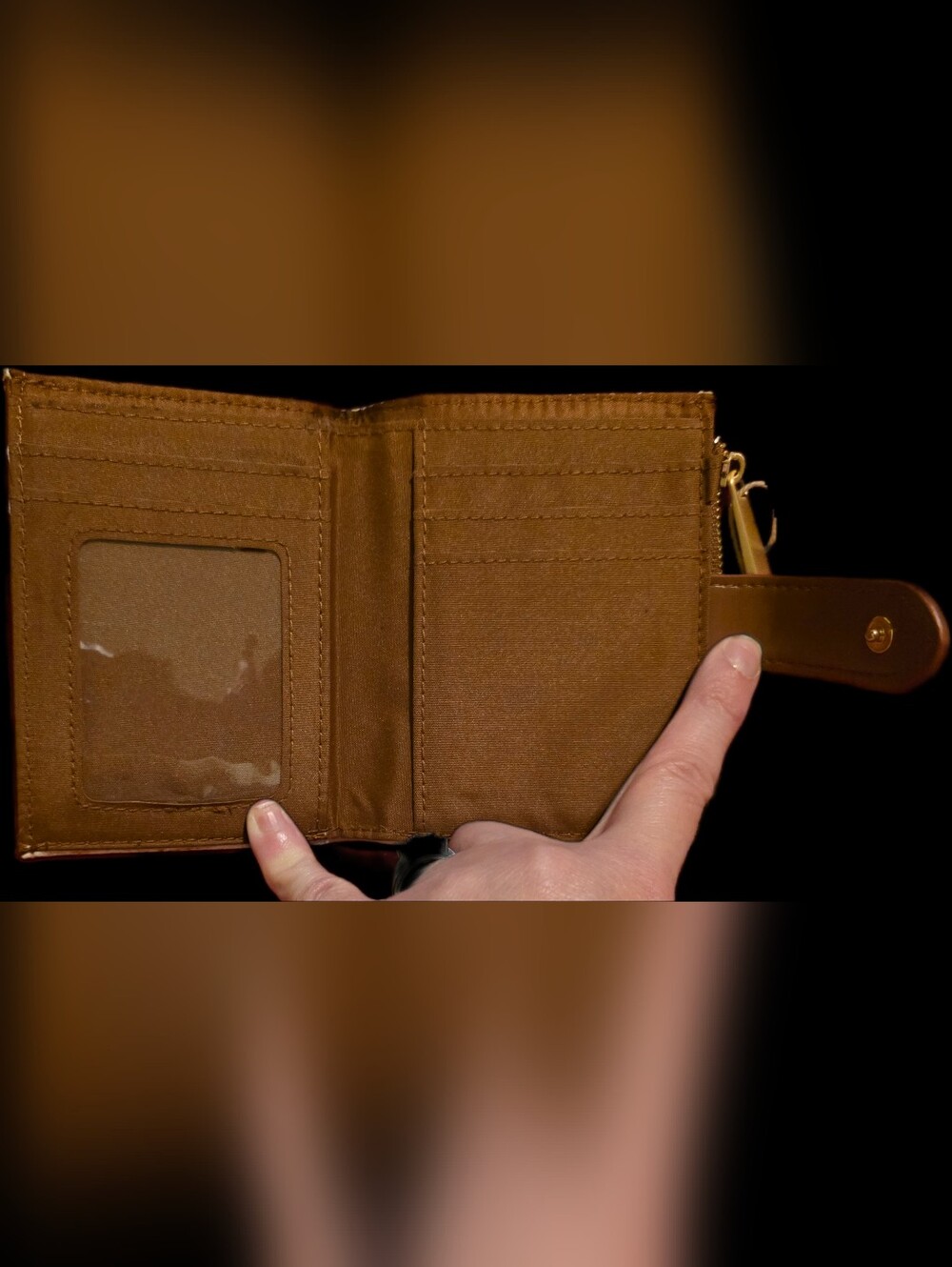 Floral Compact Card Wallet - Picture 6 of 7